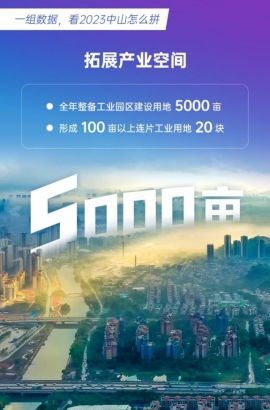 一分鐘速讀！一組數(shù)據(jù)解鎖2023年中山發(fā)展密碼